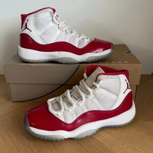 Nike Air Jordan 11 Retro “Cherry” Big Kids Sneakers - SZ 4 Y